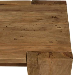Console double plateau pin recyclé DENVER