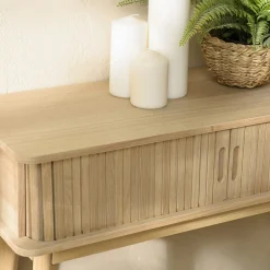 Consoleen bois couleur naturelle CASTILLE