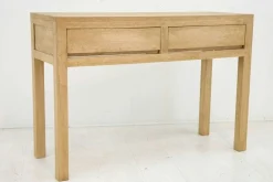Console hévéa 2 tiroirs 110CM OLGA