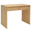 Console Hévéa 2 tiroirs 100x60x78cm BALTIC