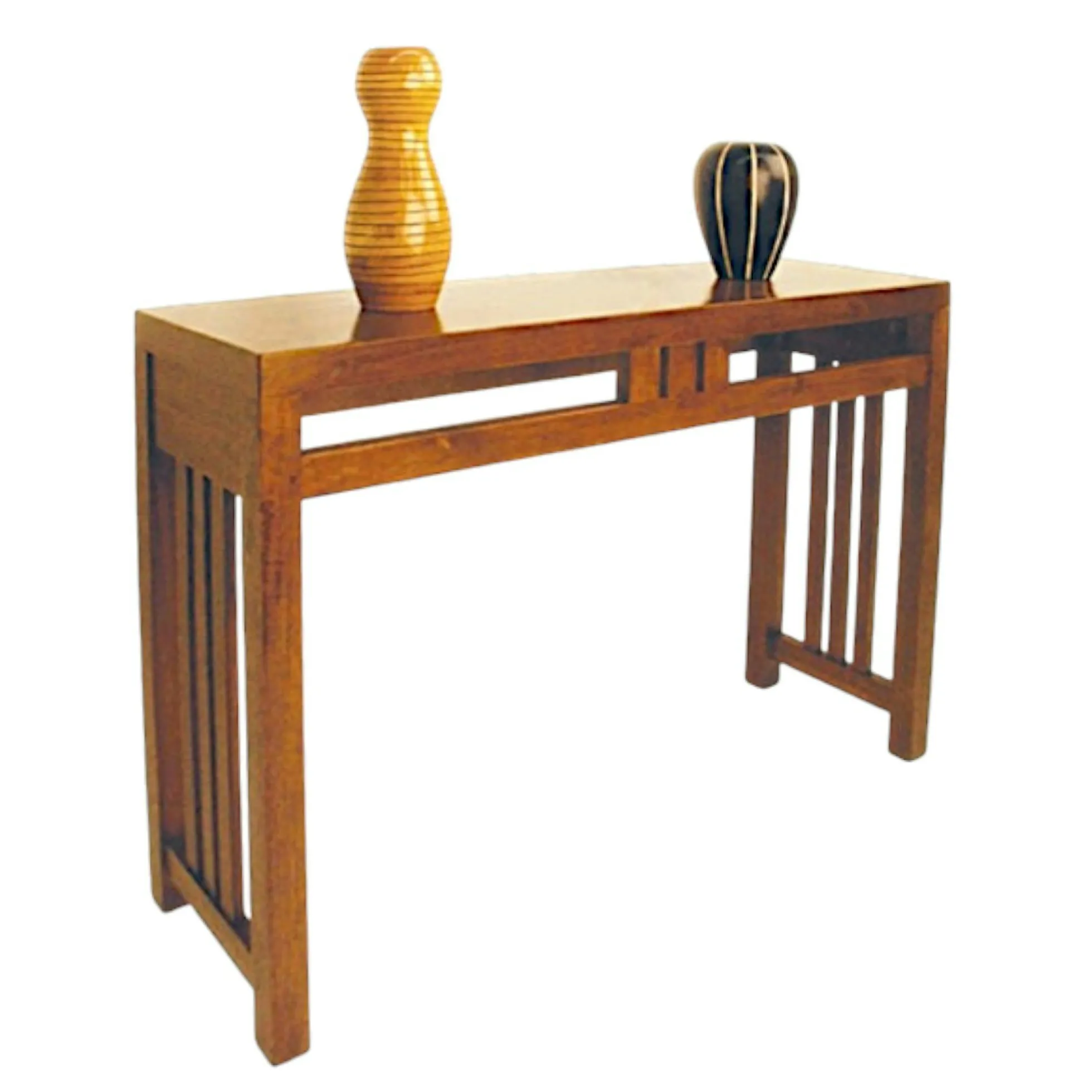 Console hévéa 110x35x75cm MAORI