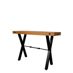 Console industrielle en bois recyclé CALGARY
