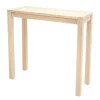 Console moderne bois hévéa 80cm ATTAN