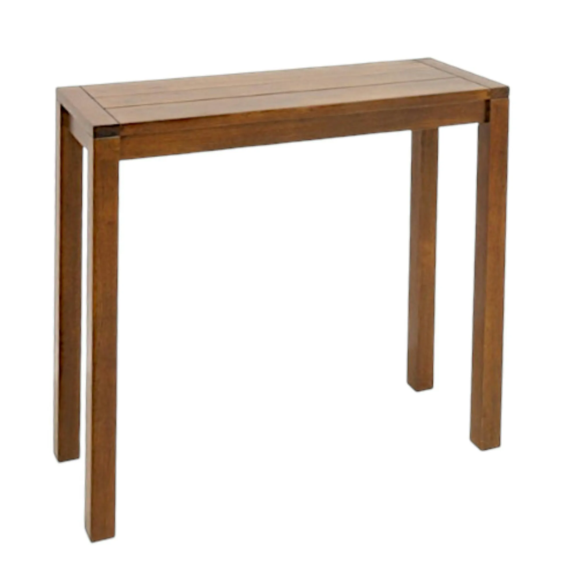 Console moderne bois hévéa 80cm ATTAN