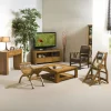 Console moderne teck BISHO