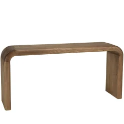 Console épurée en bois de mindi ARCUS