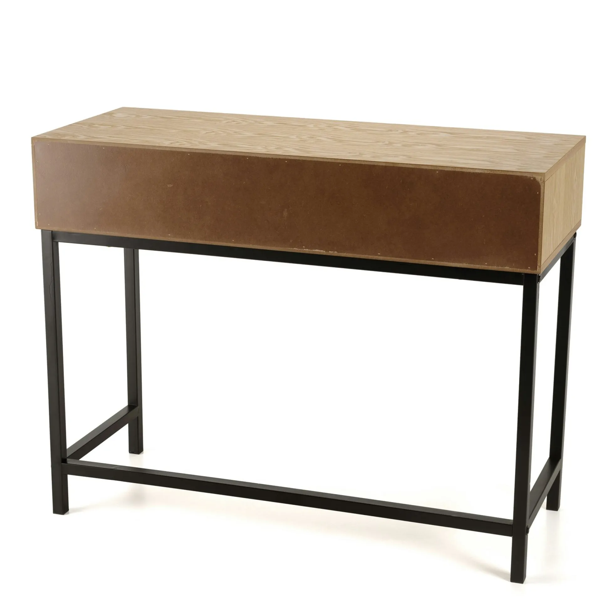 Console 2 tiroirs en cannage rotin naturel PALMA