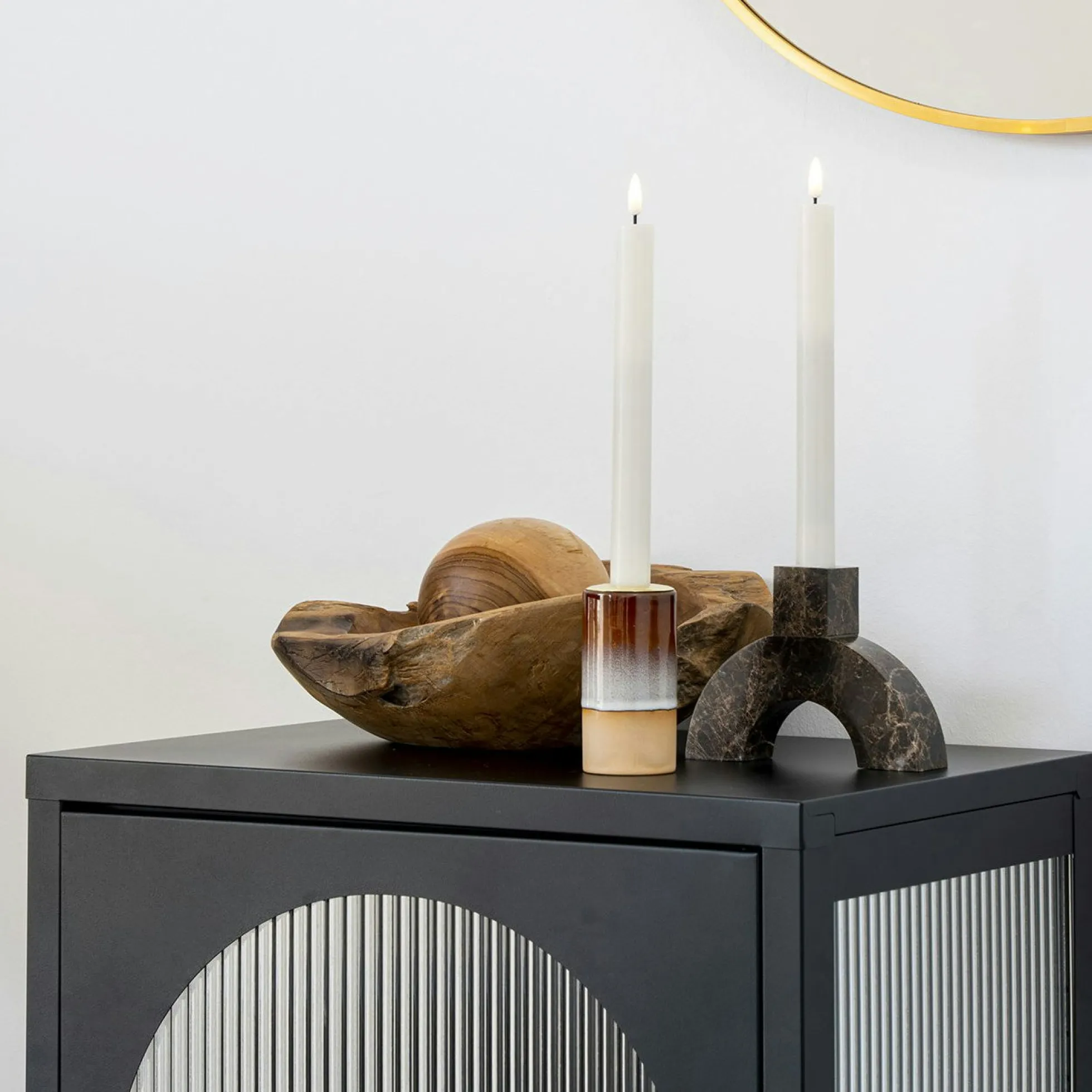 Coupe décorative bois forme organique ø30 cm ARIZONA