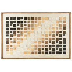 Décoration murale dégradé de mosaïques sur tissu 122 x 82 cm DENVER