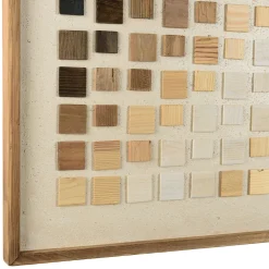 Décoration murale dégradé de mosaïques sur tissu 122 x 82 cm DENVER