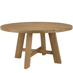 Ensemble de jardin Table ronde 4 fauteuils ecrus et noirsLUMIO