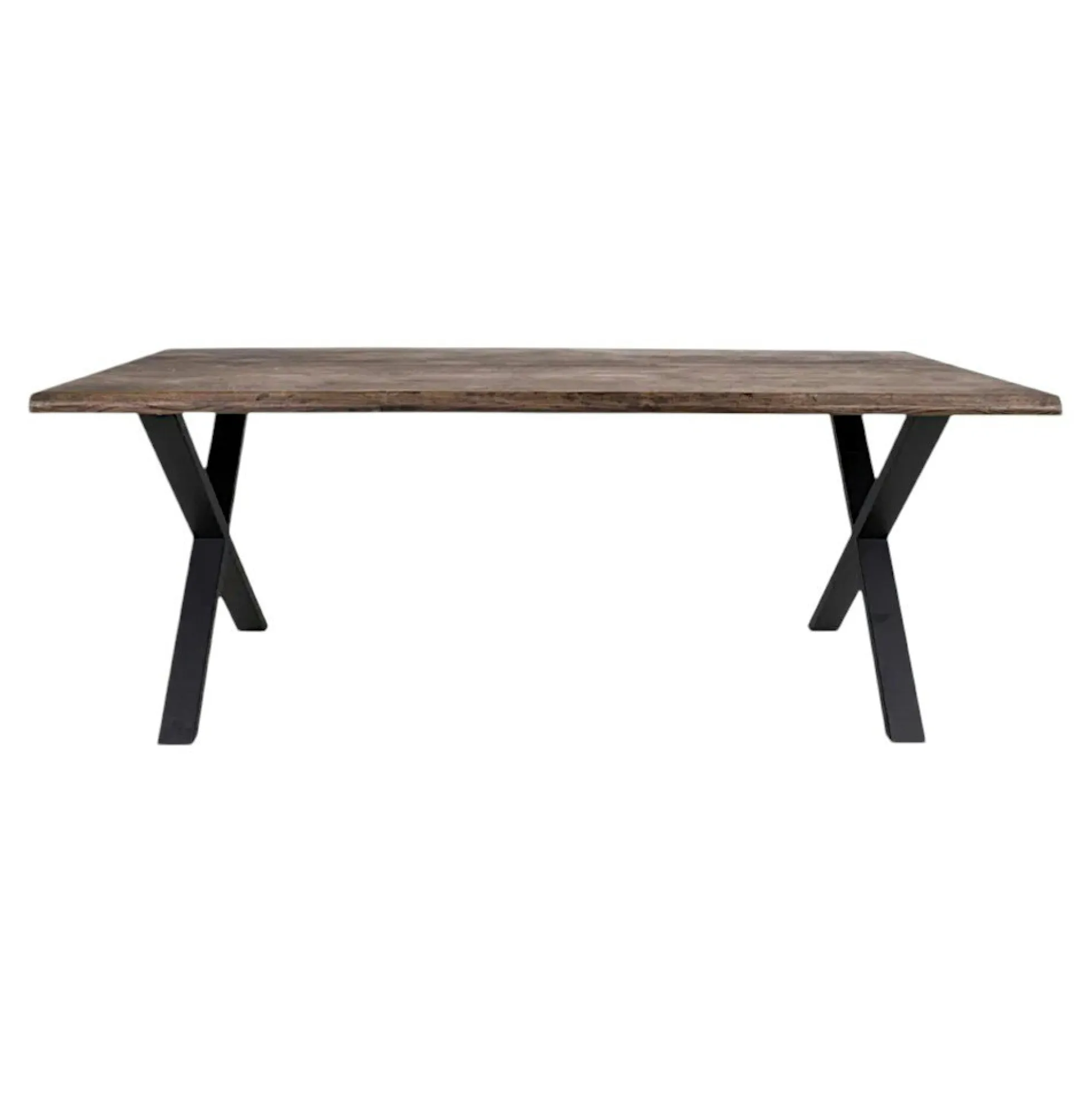 Ensemble table et chaises bouclette blanche (lot de 7 pièces) SAVONE