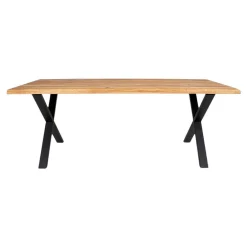 Ensemble table et chaises grises microfibre (lot de 7 pièces) SAVONE