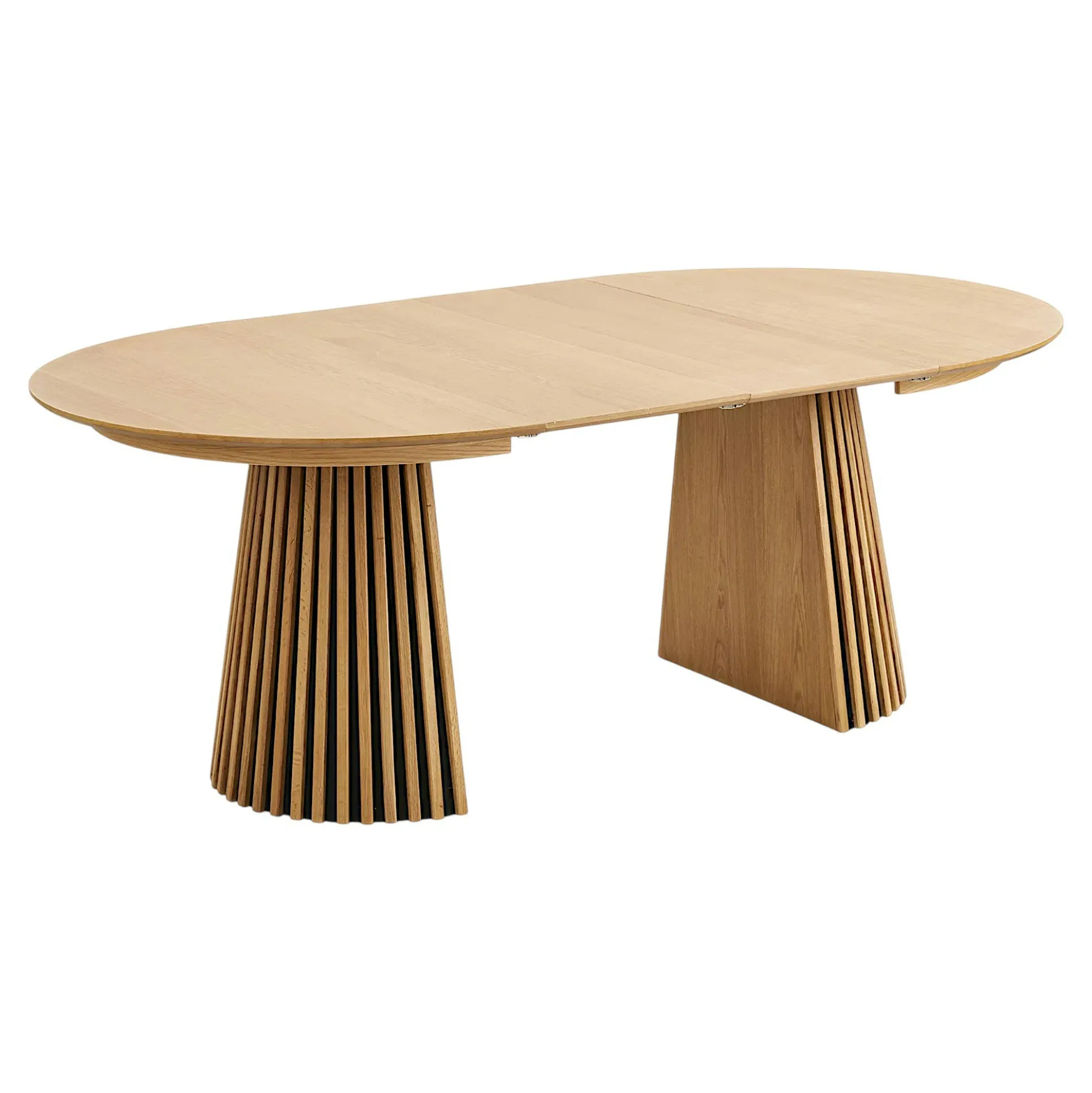 Ensemble table et chaises vertes bouclettes (lot de 9 pièces) AMSTERDAM