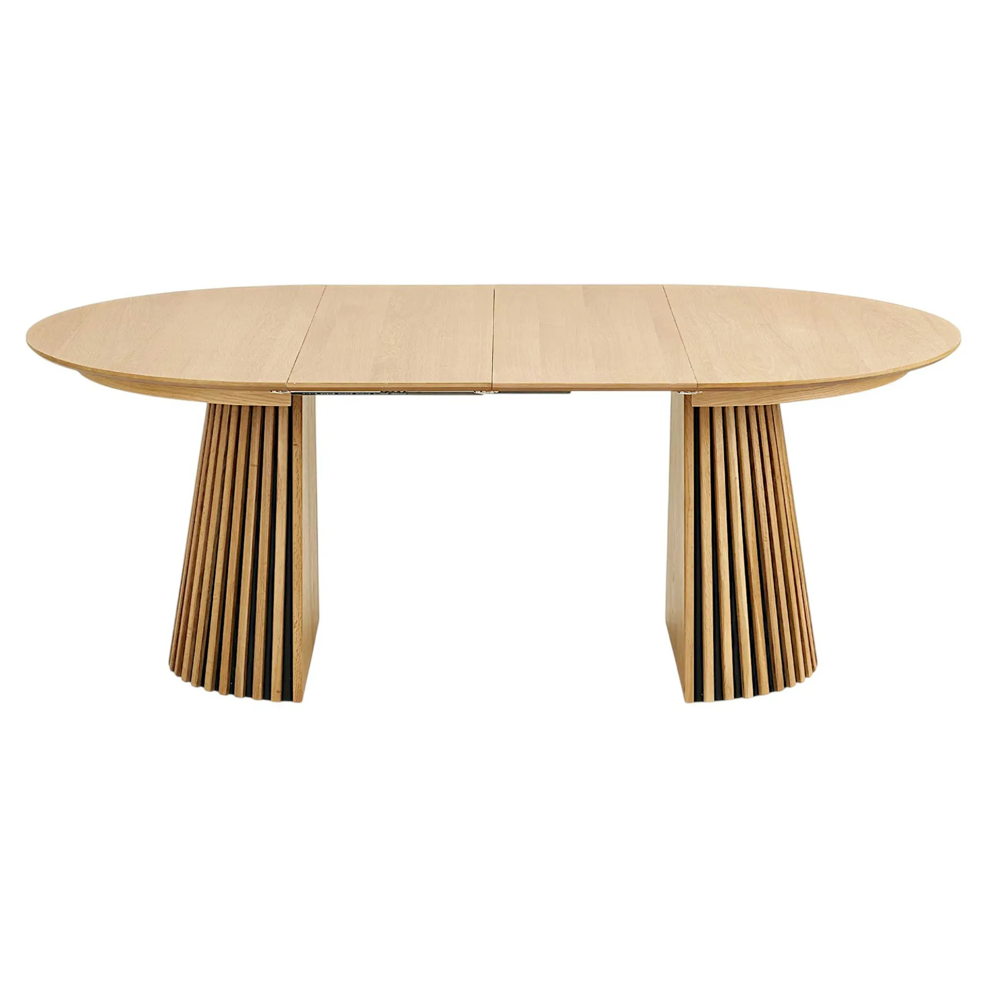 Ensemble table et chaises vertes bouclettes (lot de 9 pièces) AMSTERDAM