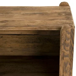 Etagère bibliothèque en bois de pin recyclé 3 niveaux DENVER