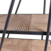 Etagère design 4 niveaux bois et métal ATELIER