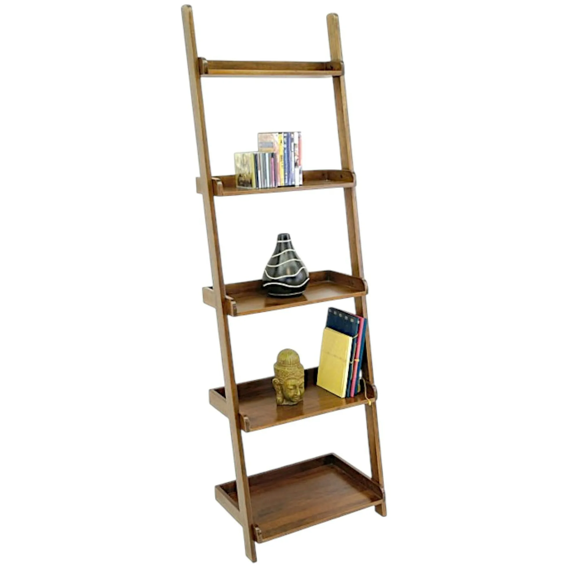 Etagère escalier hévéa H190cm HELENA