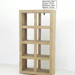 Etagère hévéa 90x180cm HELENA