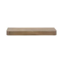Etagère murale bois foncé plateau épais 100 cm NAKO