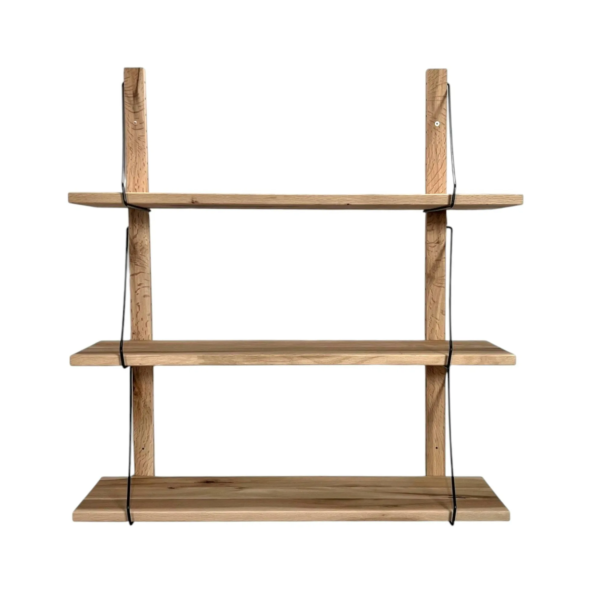 Etagère murale bois massif 3 plateaux (bois blanc) PALERME