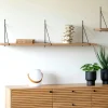 Etagère murale design effet bois 120 cm TALLINN