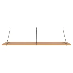 Etagère murale design effet bois 120 cm TALLINN