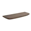 Etagère murale en bois foncé 60 cm (lot de 3) ALMA