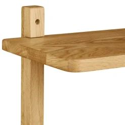 Etagère murale en chêne 3 plateaux 75 cm VARDE