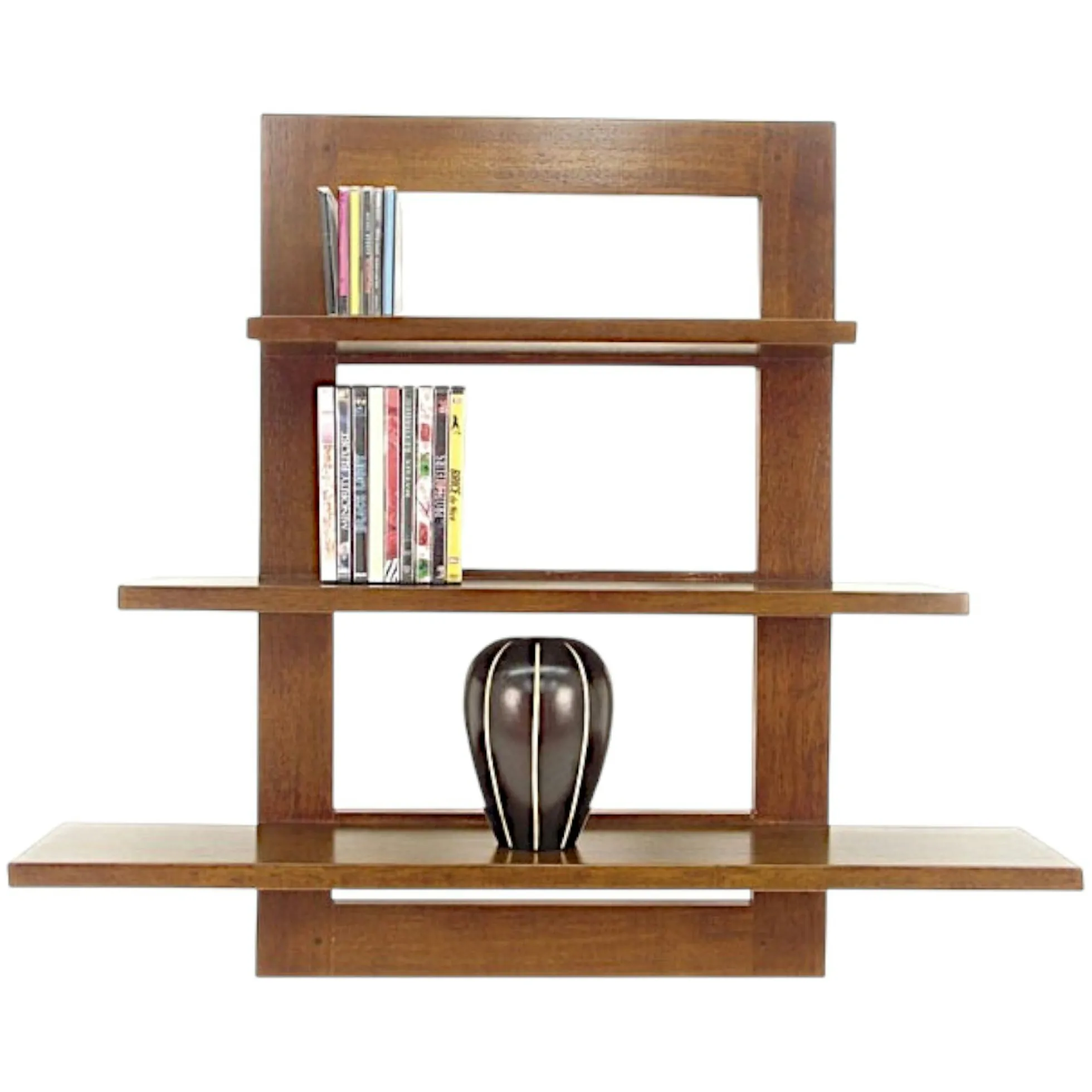 Etagère murale 3 étages hévéa 100x23x90cm MAORI