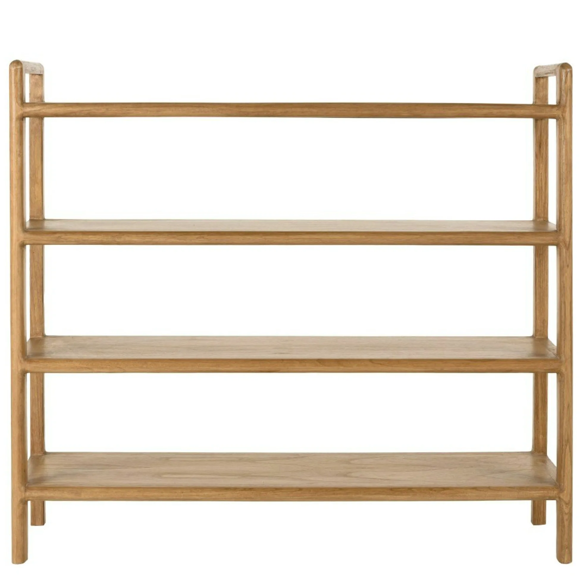 Etagère 4 niveaux en bois de mindi TIVARO