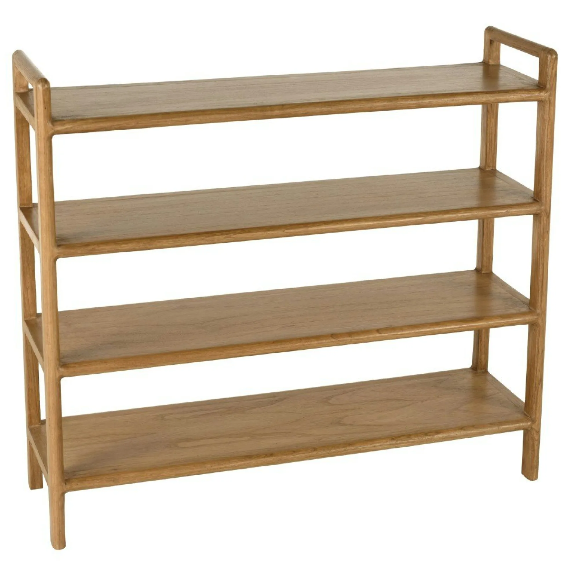 Etagère 4 niveaux en bois de mindi TIVARO