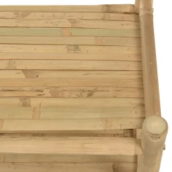 Etagère 3 niveaux et porte-serviettes en bambou CALVIA