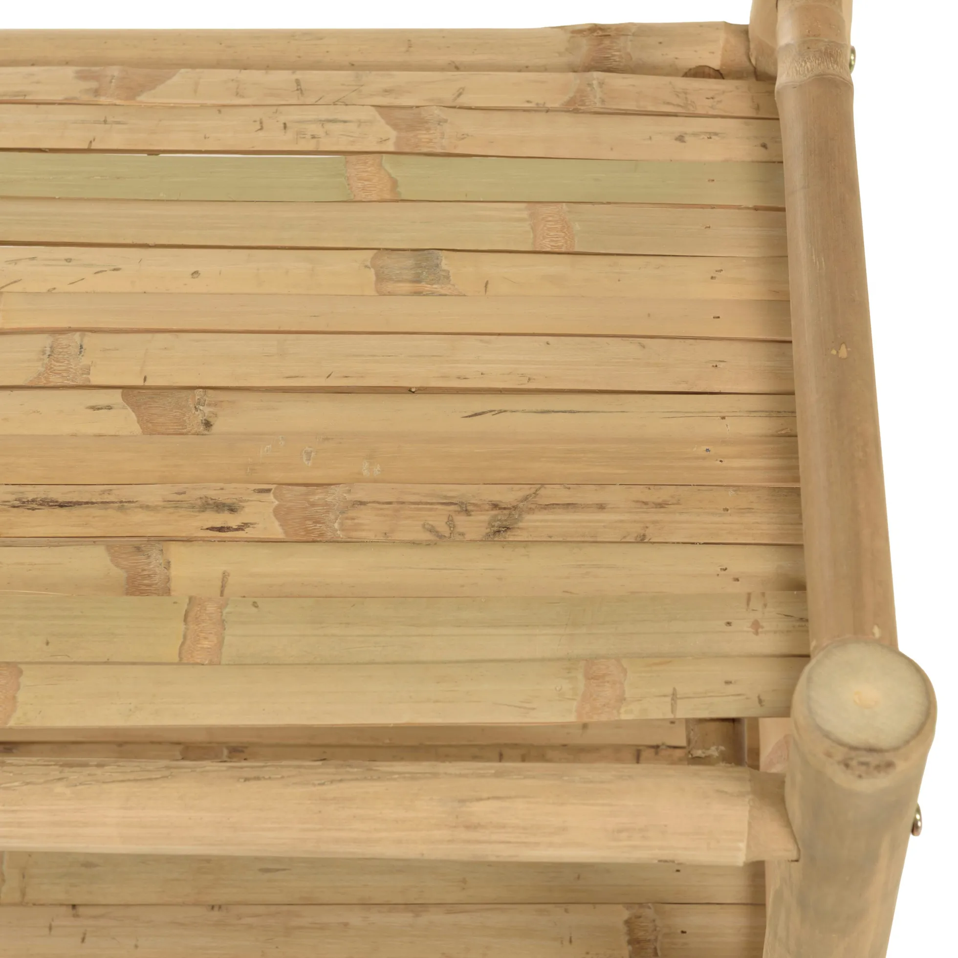 Etagère 3 niveaux et porte-serviettes en bambou CALVIA