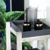 Etagère plante intérieur/extérieur gris foncé