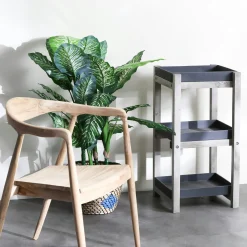 Etagère plante intérieur/extérieur gris foncé