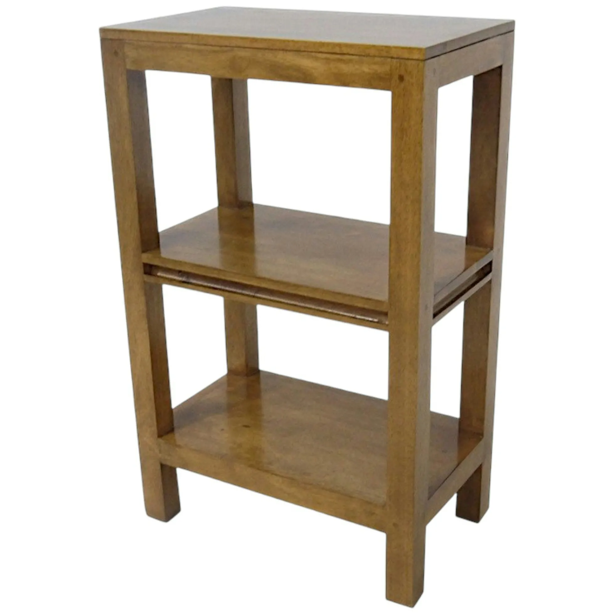 Etagère triple plateaux hévéa 80cm OLGA