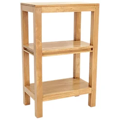 Etagère triple plateaux hévéa 80cm OLGA