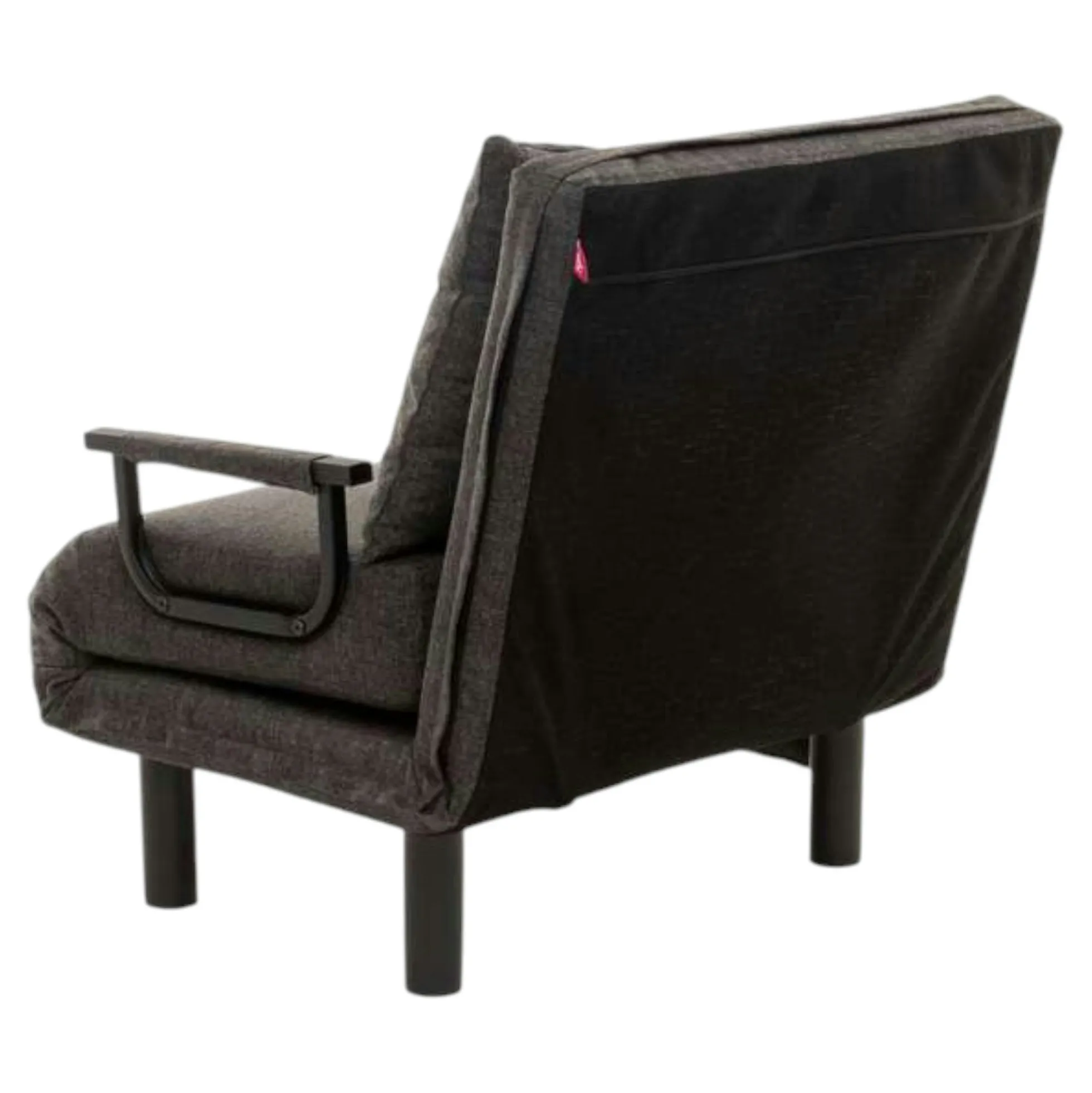 Fauteuil convertible anthracite couchage 175 cm IBARRA