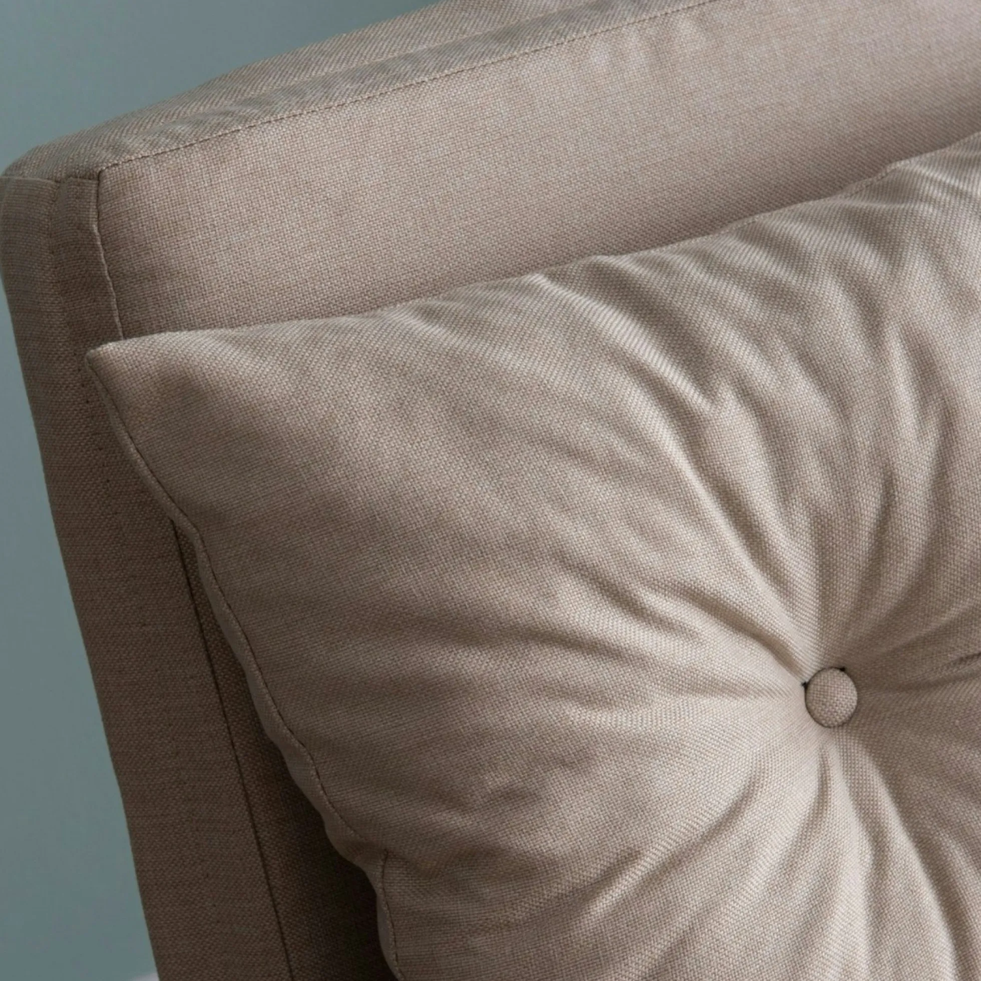 Fauteuil convertible écru 1 place couchage 175 cm MODI
