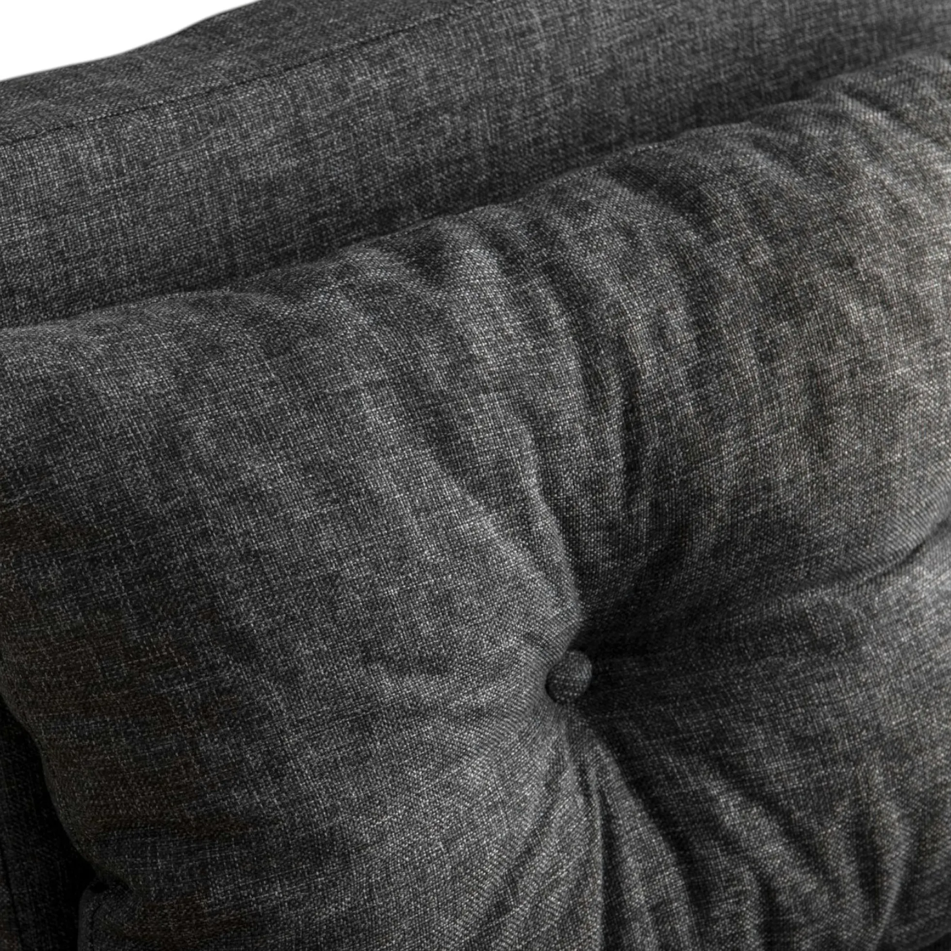 Fauteuil convertible gris foncé - coussin assorti MODI