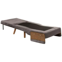 Fauteuil convertible gris orage 1 place couchage 190 cm LOJA