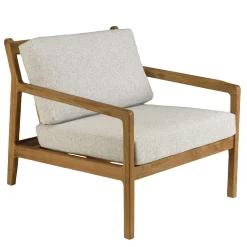 Fauteuil de jardin en teck recyclé ORIA