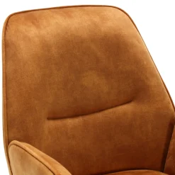 Fauteuil de table doré moderne (lot de 2) CORTINA