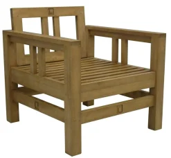 Fauteuil Hévéa 76x80x80cm TESSA