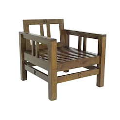 Fauteuil Hévéa 76x80x80cm TESSA
