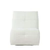 Fauteuil relax inclinable blanc BELORA