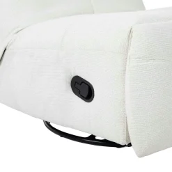 Fauteuil relax inclinable blanc BELORA