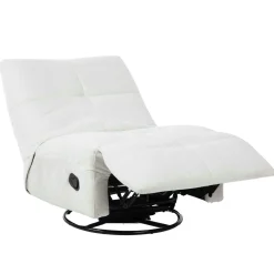 Fauteuil relax inclinable blanc BELORA