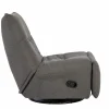 Fauteuil relax inclinable gris foncé BELORA
